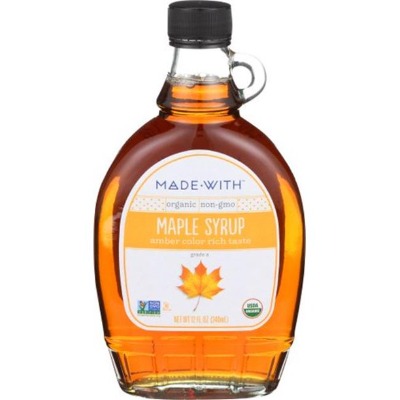 Grade A Maple Syrup, Organic Amber