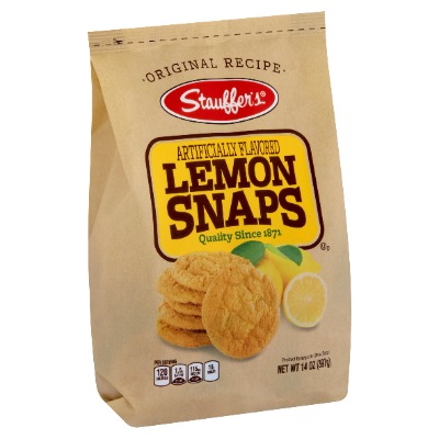 Lemon Snaps Cookies