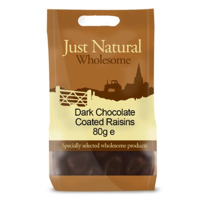 Dark Chocolate Coated Raisins