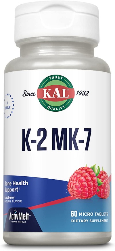 Vitamin K-2 Mk-7 Activmelt, Raspberry