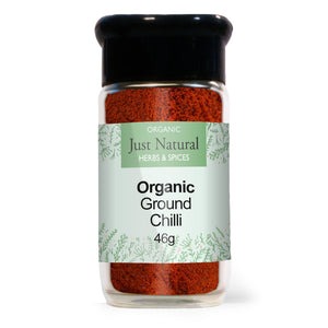 Organic Ground Chilli (Glass Jar)