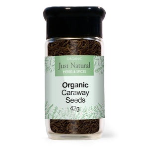 Organic Caraway Seeds (Glass Jar)