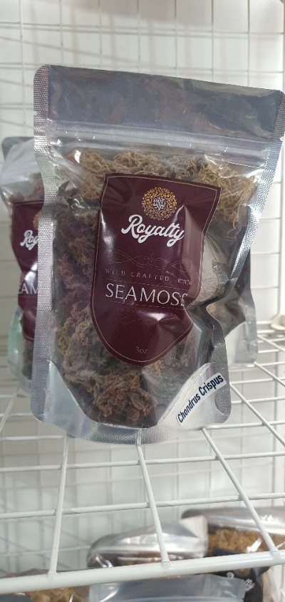 Royalty Wild Crafted Organically Grown Sea Moss - Purple
