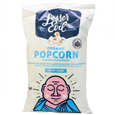 Organic Popcorn, Oh My Ghee!