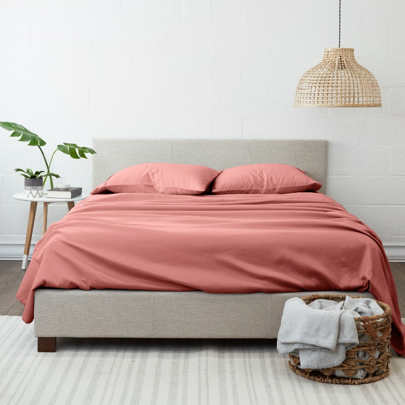 Ultra Soft 4 Piece Solid Queen Bed Sheet Set