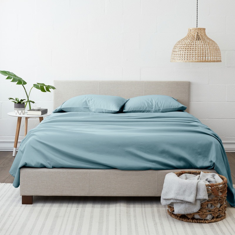 Ultra Soft 4 Piece Solid Queen Bed Sheet Set