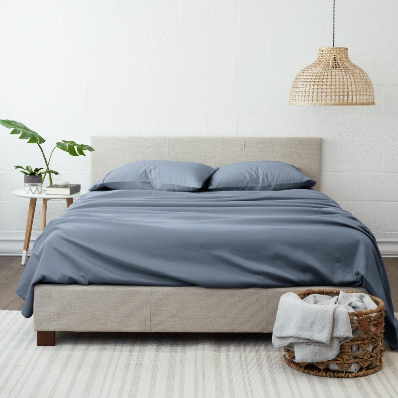 Ultra Soft 4 Piece Solid Queen Bed Sheet Set