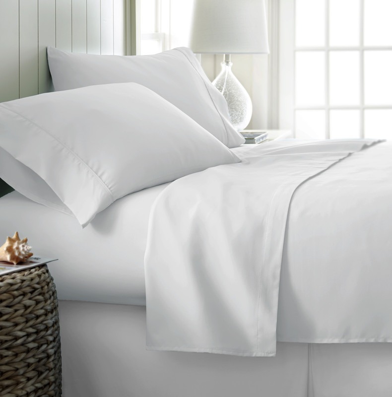 Ultra Soft 3 Piece Solid Twin Bed Sheet Set