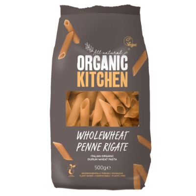 Organic Wholewheat Penne Pasta