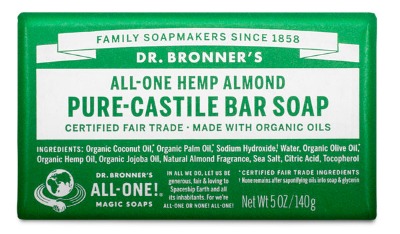 Organic Castile Bar Soap Almond