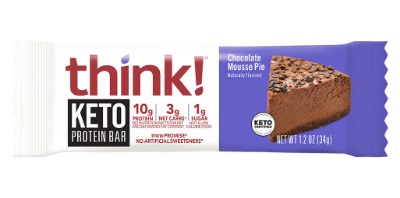 Keto Bar, Chocolate Mousse Pie