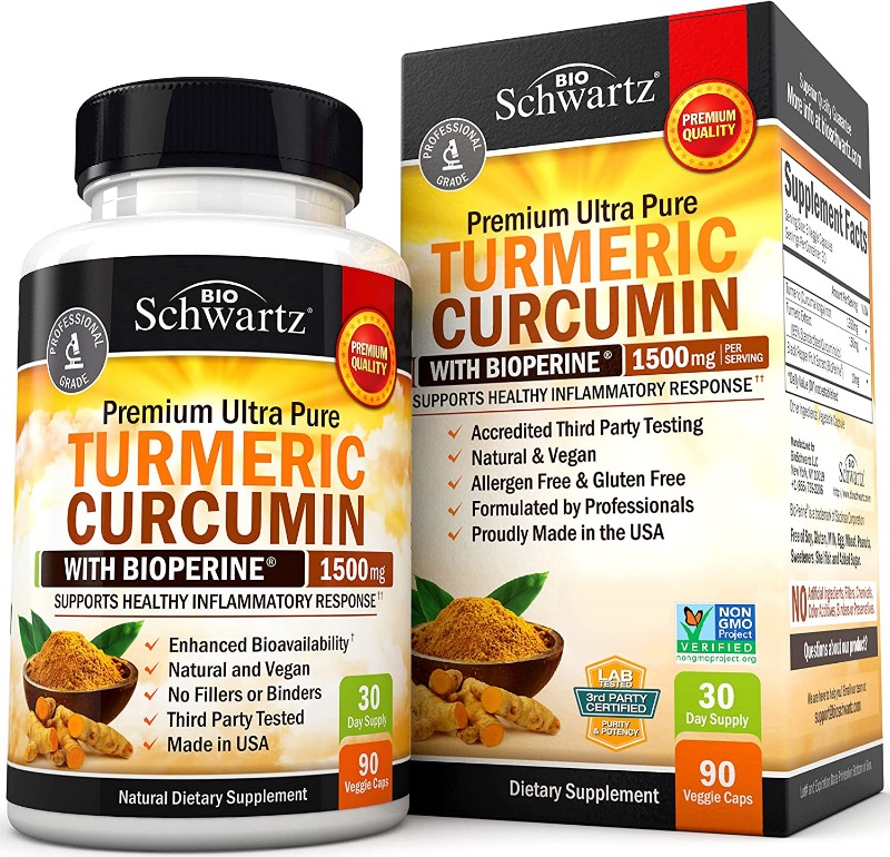 Turmeric Curcumin 1500mg