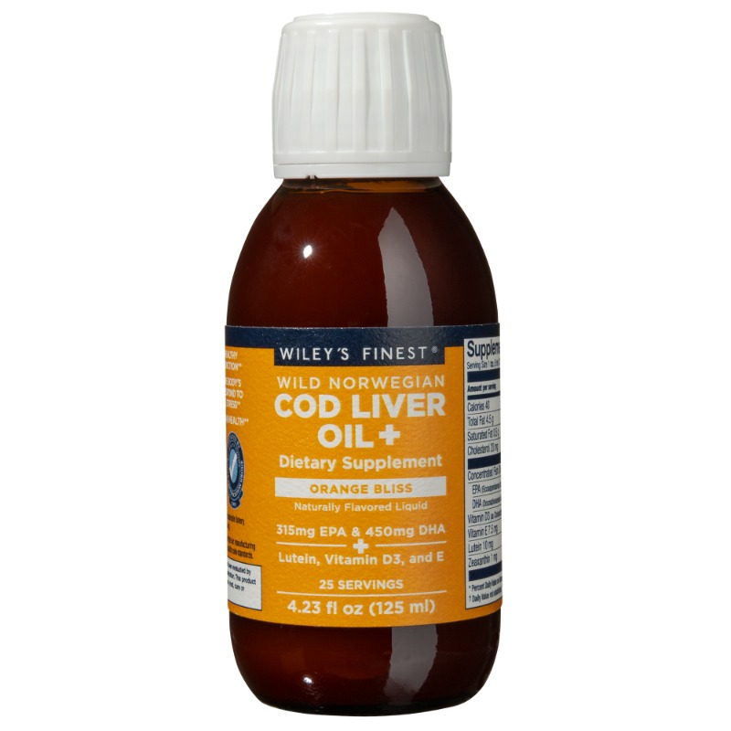 Wild Norwegian Cod Liver Oil +