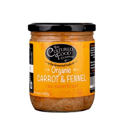 Carrot & Fennel Sauerkraut 
