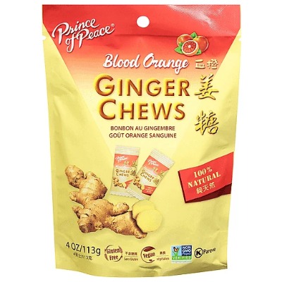 Ginger Chews Blood Orange