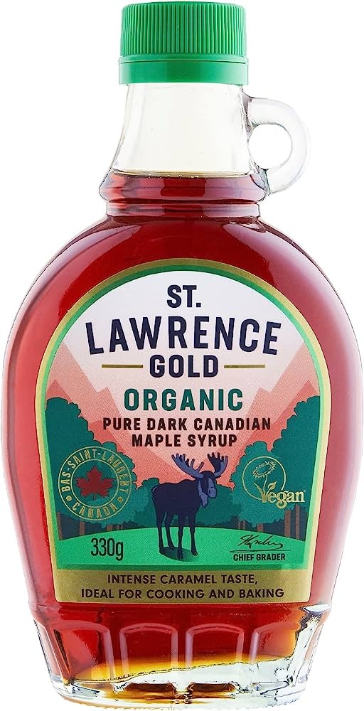 Organic Grade A Dark Maple Syrup