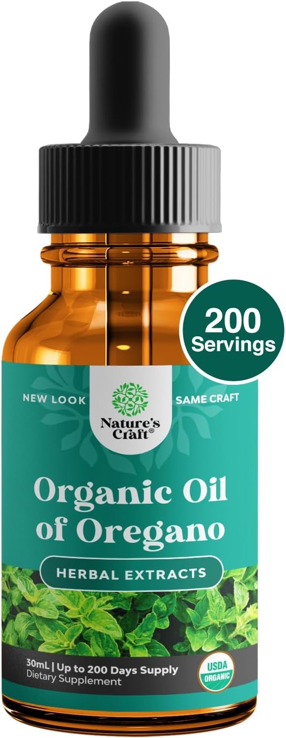 Organic Oil Of Oregano Drops 