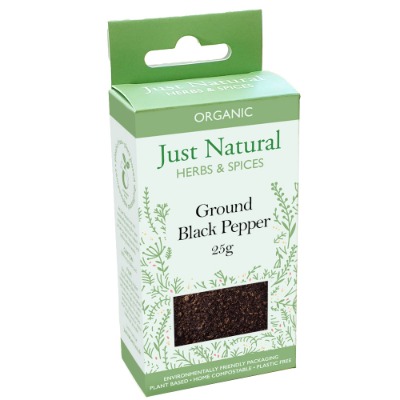 Organic Ground Black Pepper