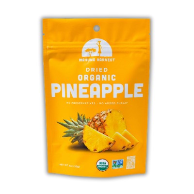 Organic Dried Pineapple