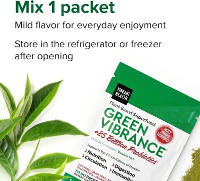 Single Serve Green Vibrance powder