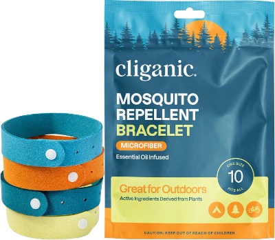Mosquito Microfiber Repellent Bracelet