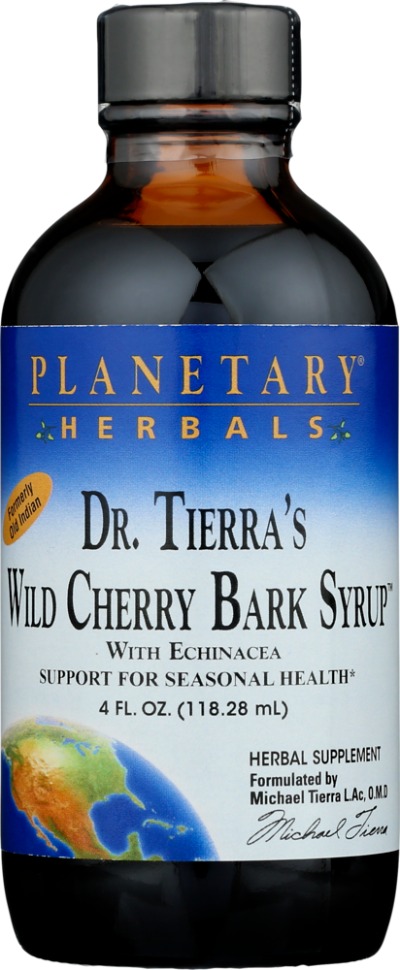 Dr. Tierras Wild Cherry Bark Syrup