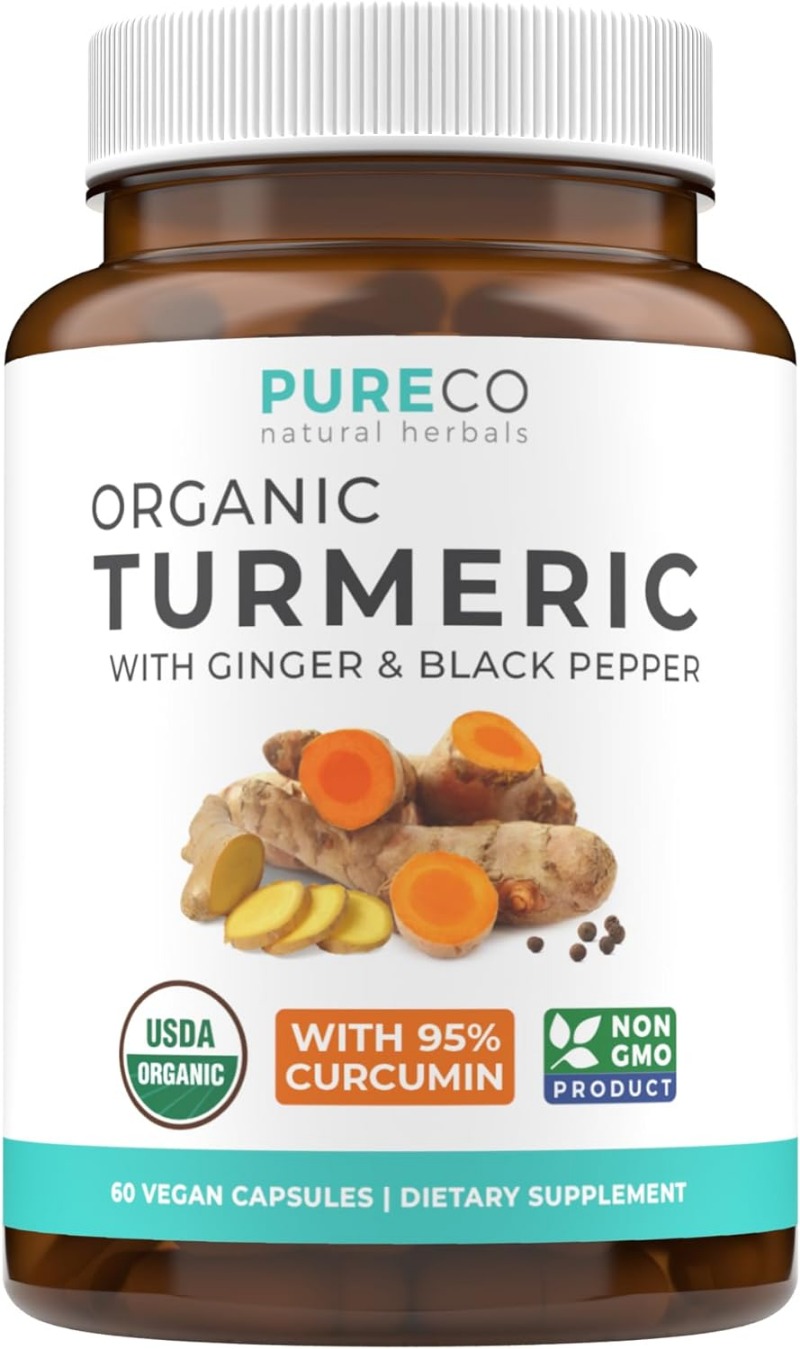 Organic Turmeric with Ginger & Black Pepper
