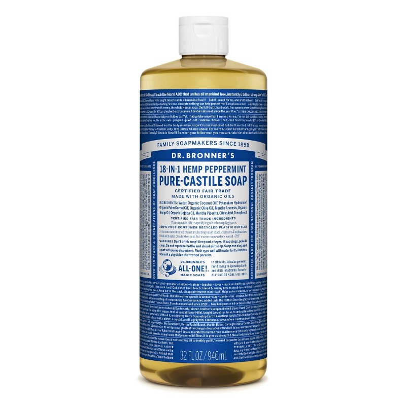 Organic Castile Liquid Soap Peppermint