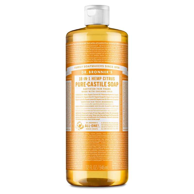 Organic Castile Liquid Soap Citrus