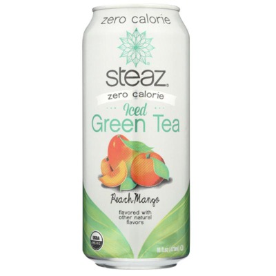 Iced Green Tea, Peach Mango