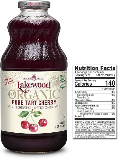 Organic Tart Cherry Juice