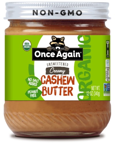 Organic Creamy Cashew Butter