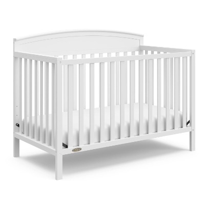 Graco Benton 5-in-1 Convertible Crib, White