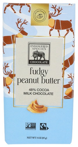 Fudgy Peanut Butter Chocolate Bar