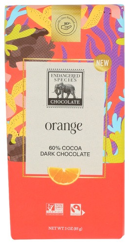 Orange Dark Chocolate Bar