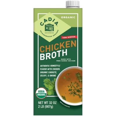 Organic Low Sodium Chicken Broth