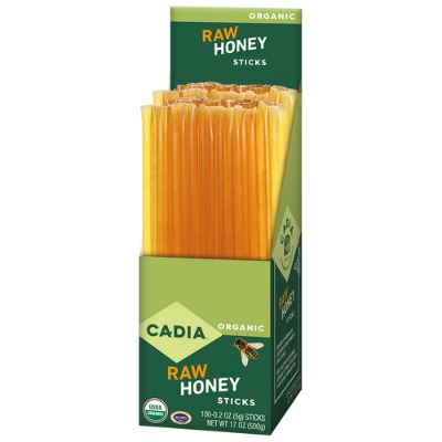 Organic Raw Honey Sticks
