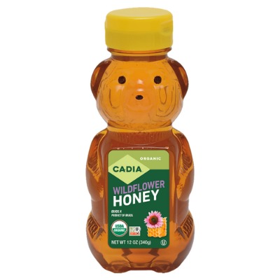Organic Wildflower Honey Bear