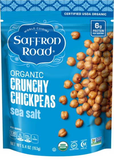 Crunchy Sea Salt Chickpeas