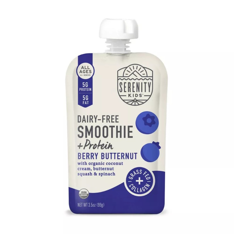 Dairy Free Organic Berry & Butternut Smoothie + Protein