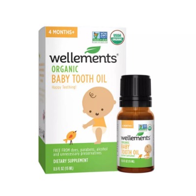 Organic Baby Tooth Oil