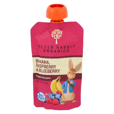 Organic Raspberry Banana Blueberry