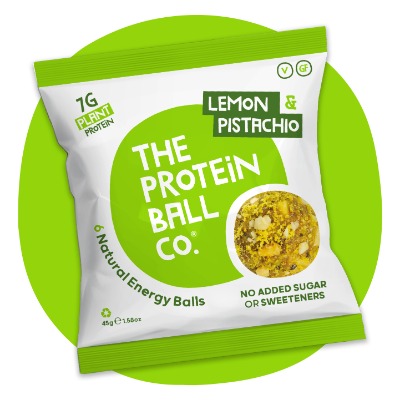 Lemon & Pistachio Protein Balls