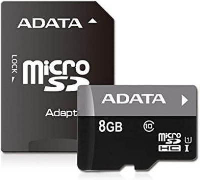 ADAPTA Micro SD Card 8GB