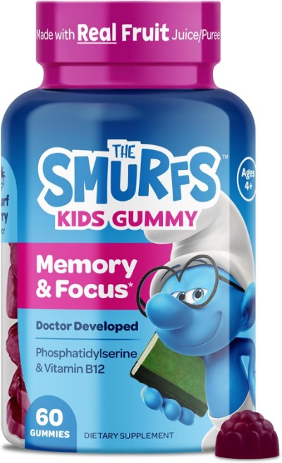Smurfs Memory & Focus Kids Gummies