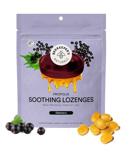 Propolis Soothing Lozenges Elderberry