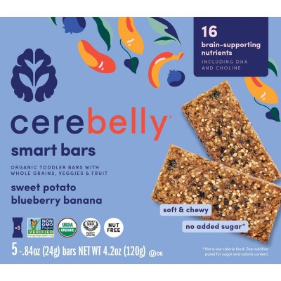 Blueberry Banana Toddler Bar