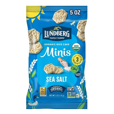 Organic Mini Rice Cakes, Salted