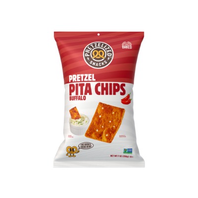 Buffalo Pretzel Pita Chips