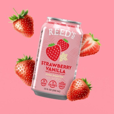 Strawberry Vanilla Soda